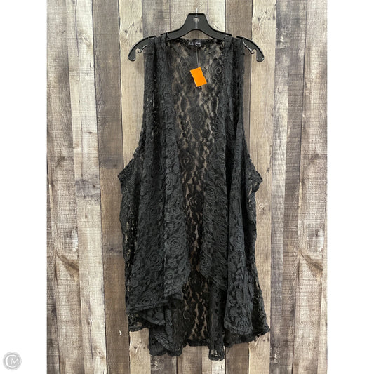 Sweater Cardigan By Cme In Black, Size: 1x