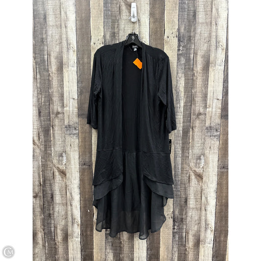 Cardigan By Cme In Black, Size: 1x