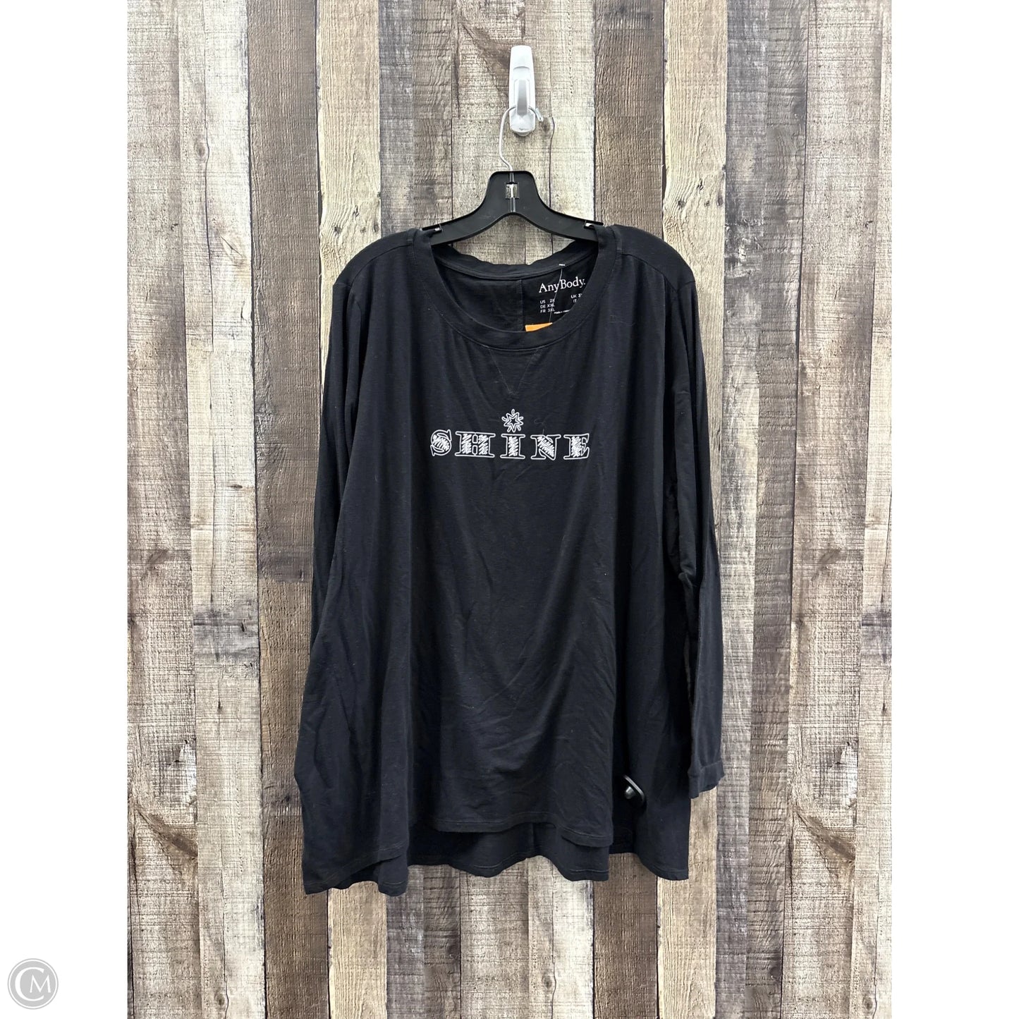 Top Long Sleeve By Any Body In Black