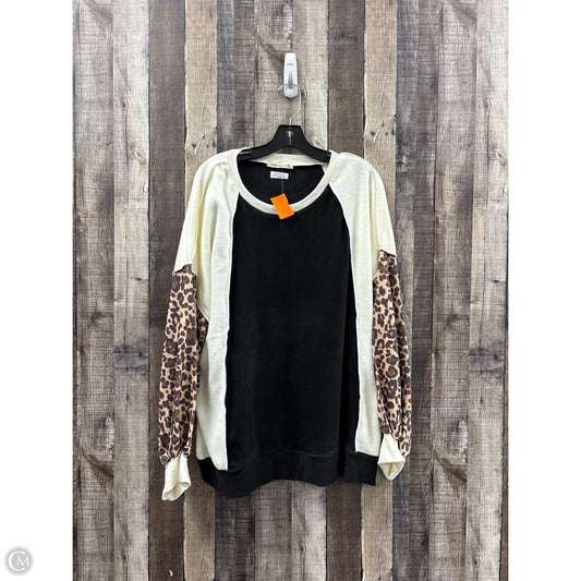 Top Long Sleeve By Southern Grace In Multi-colored, Size: 2x