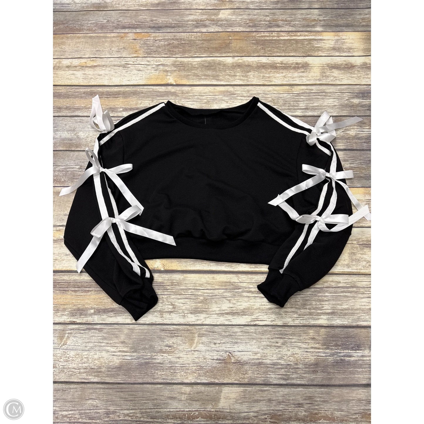 Pants Set 2pc By Shein In Black & White, Size: 1x