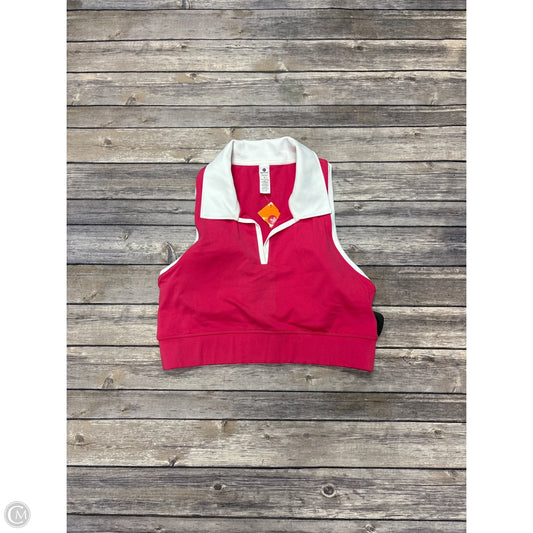 Athletic Tank Top By 90 Degrees By Reflex In Pink, Size: L