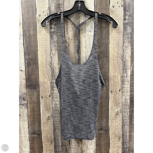 Athletic Tank Top By Lululemon In Grey, Size: S
