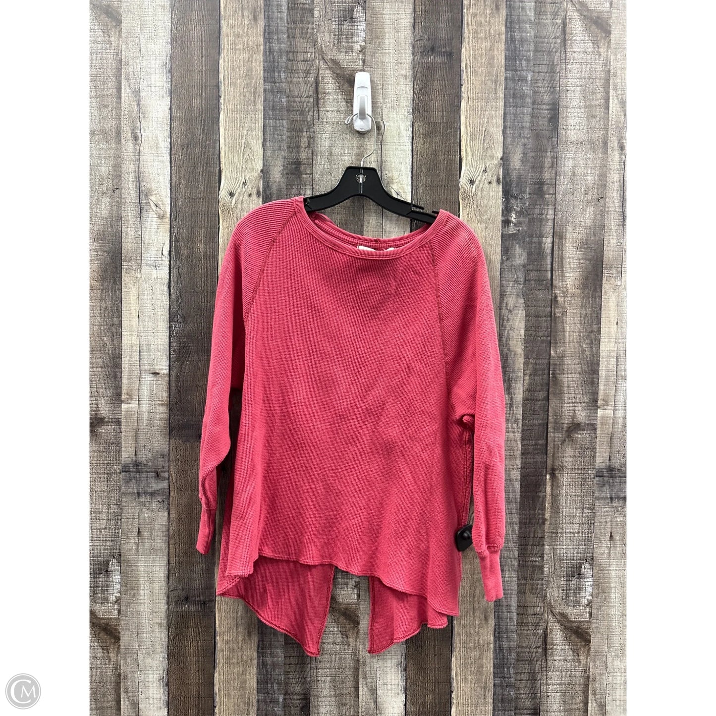 Top Long Sleeve By We The Free In Red, Size: Xs