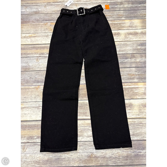 Jeans Straight By Cmb In Black Denim, Size: 0