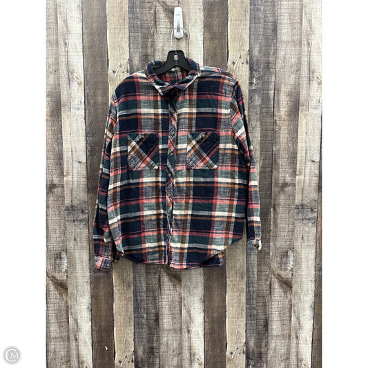 Top Long Sleeve By Maurices In Multi-colored, Size: Xl