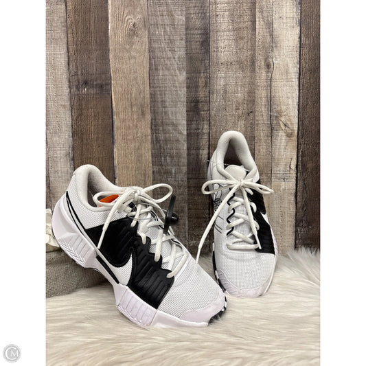 Shoes Athletic By Nike In Black & White, Size: 9