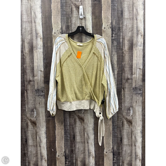 Top Long Sleeve By Hummingbird In Multi-colored, Size: S