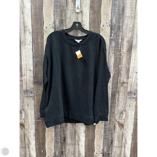 Top Long Sleeve By Orvis In Black, Size: L