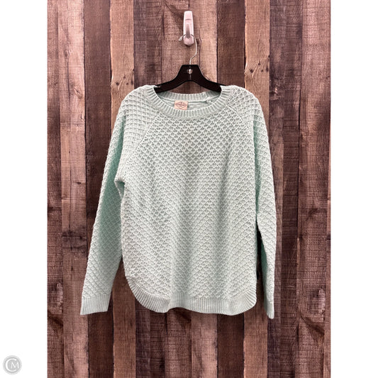 Sweater By St Johns Bay In Green, Size: L