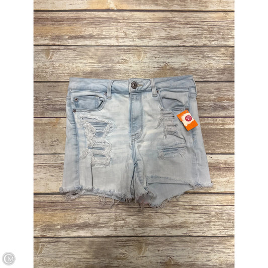 Shorts By American Eagle In Blue Denim, Size: 8