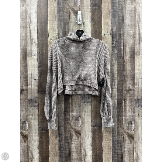 Top Long Sleeve By Free People In Brown, Size: S