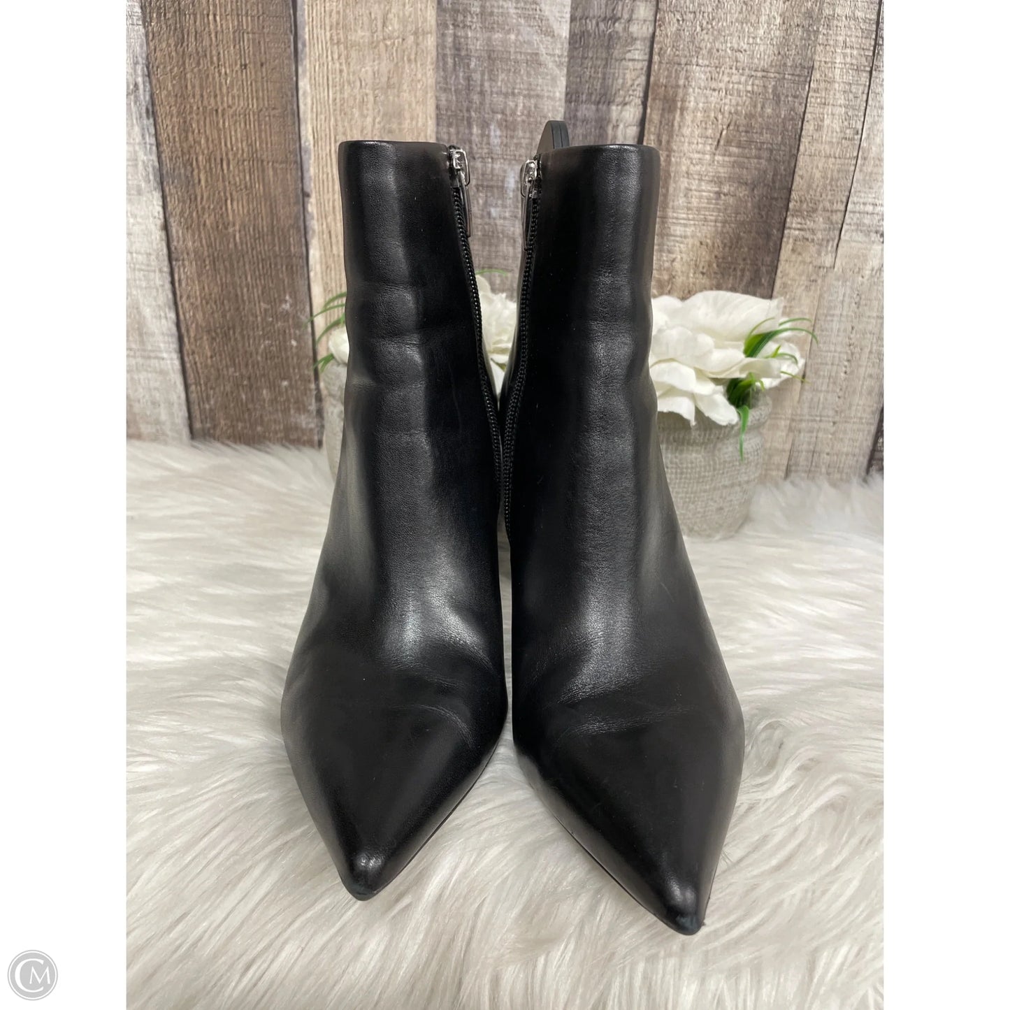 Boots Ankle Heels By Marc Fisher In Black, Size: 7