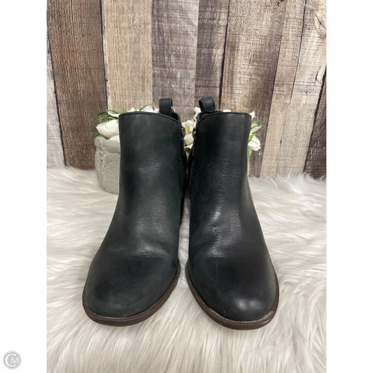 Boots Ankle Heels By Lucky Brand In Black, Size: 7