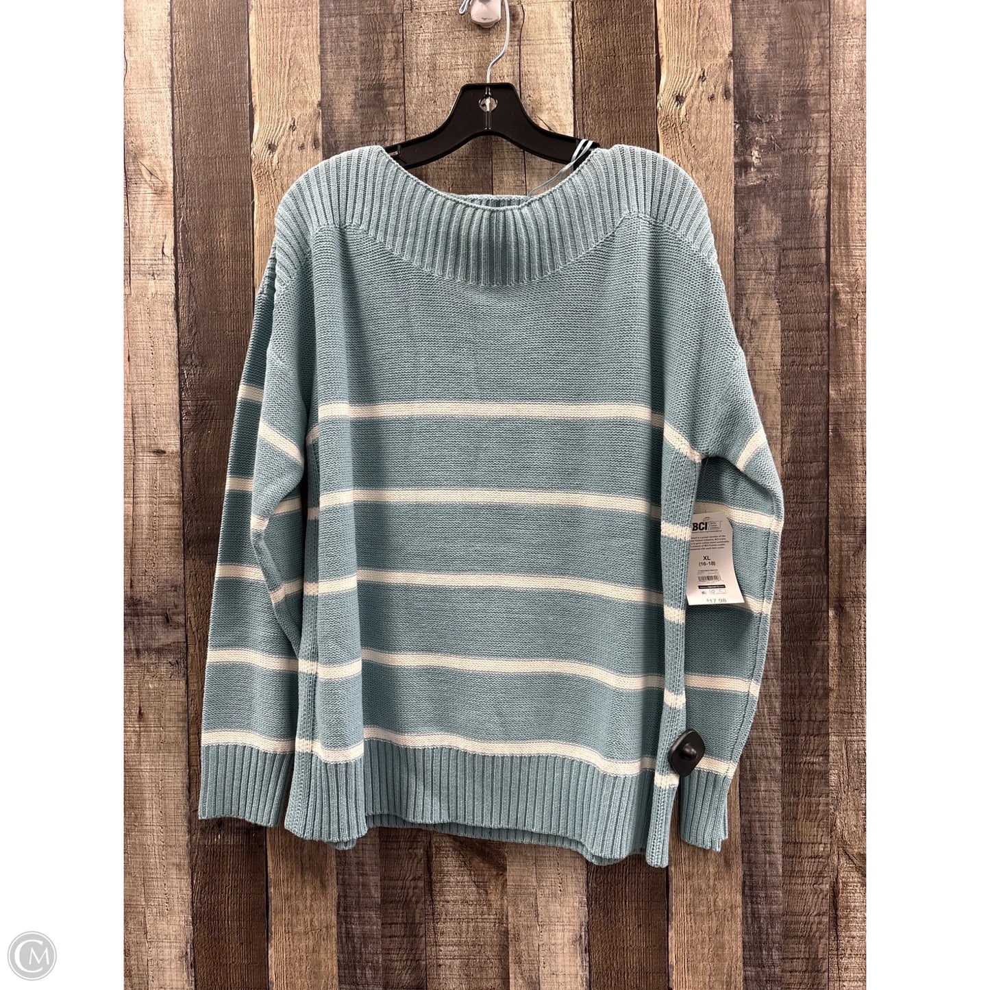 Sweater By Time And Tru In Blue, Size: Xl