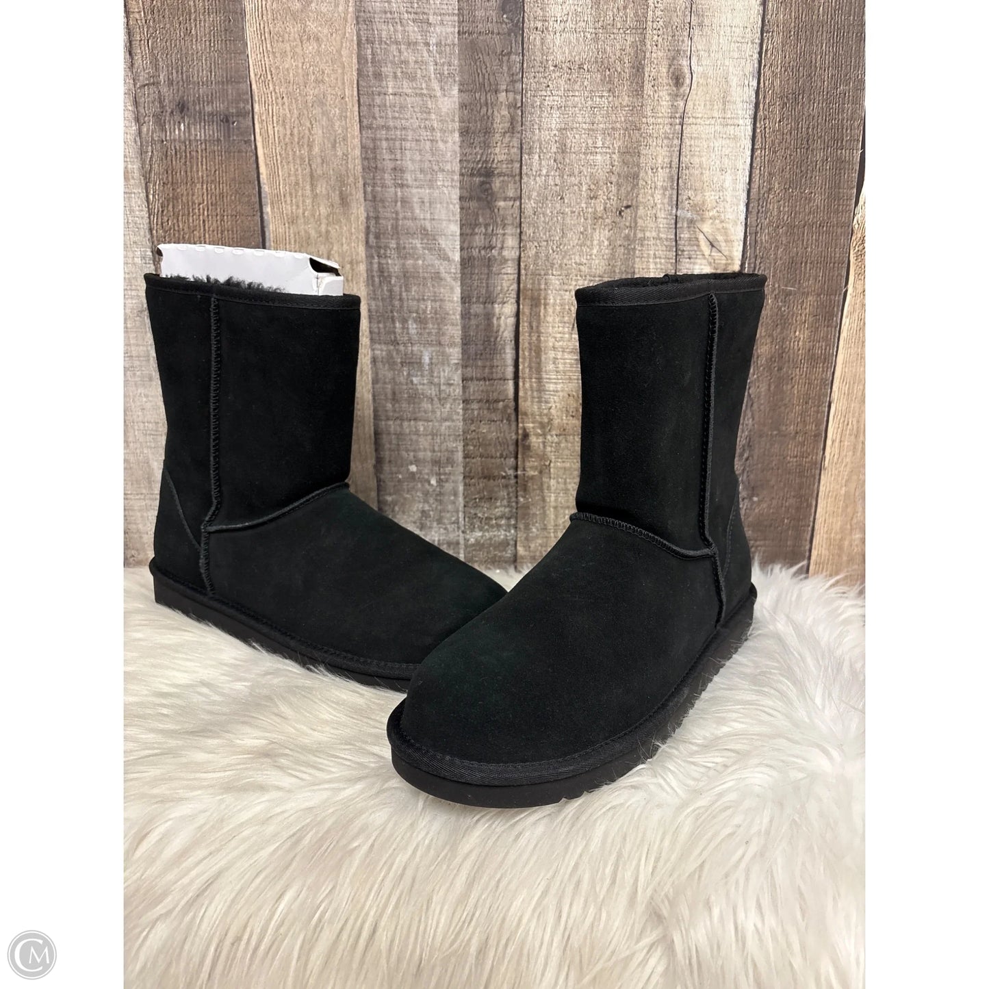 Boots Mid-calf Flats By Koolaburra By Ugg In Black, Size: 11