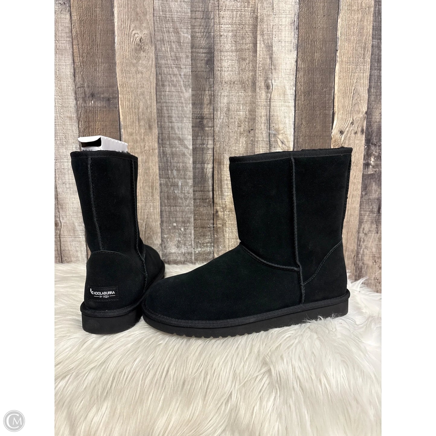 Boots Mid-calf Flats By Koolaburra By Ugg In Black, Size: 11