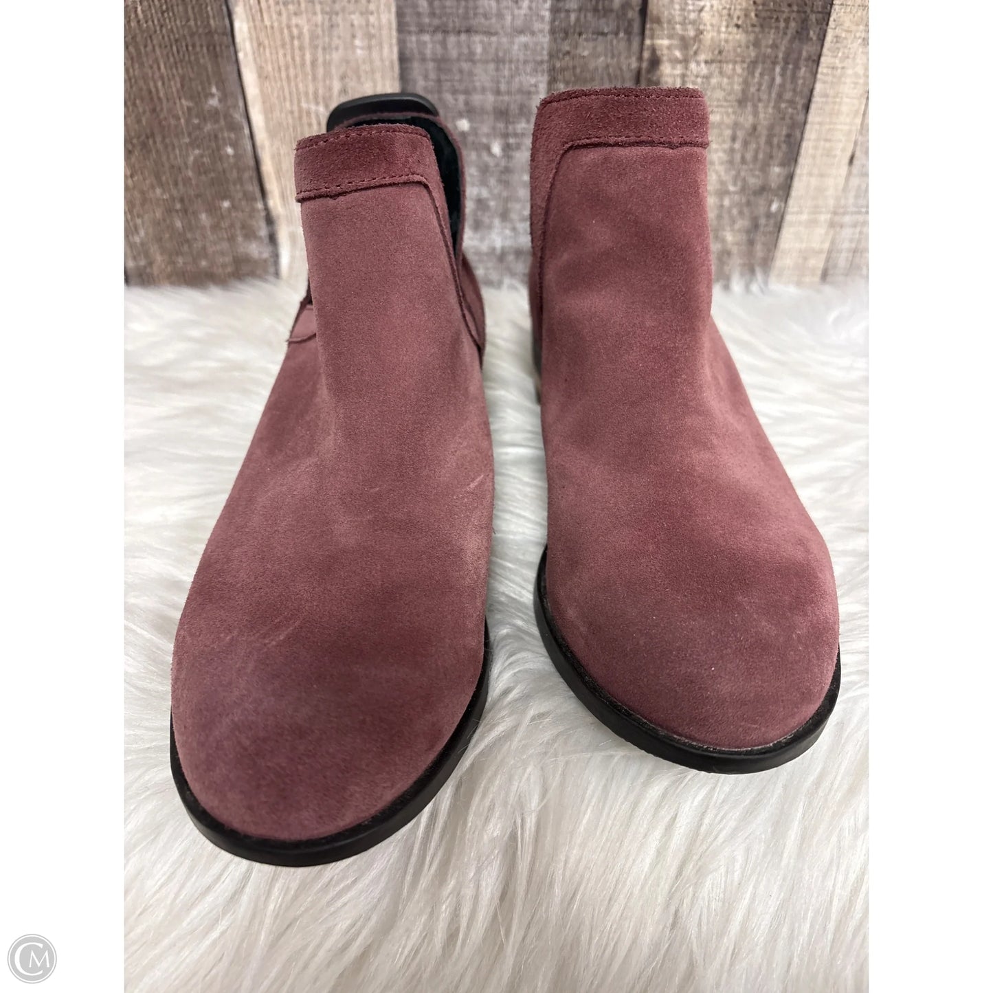 Boots Ankle Heels By Sorel In Purple, Size: 7.5