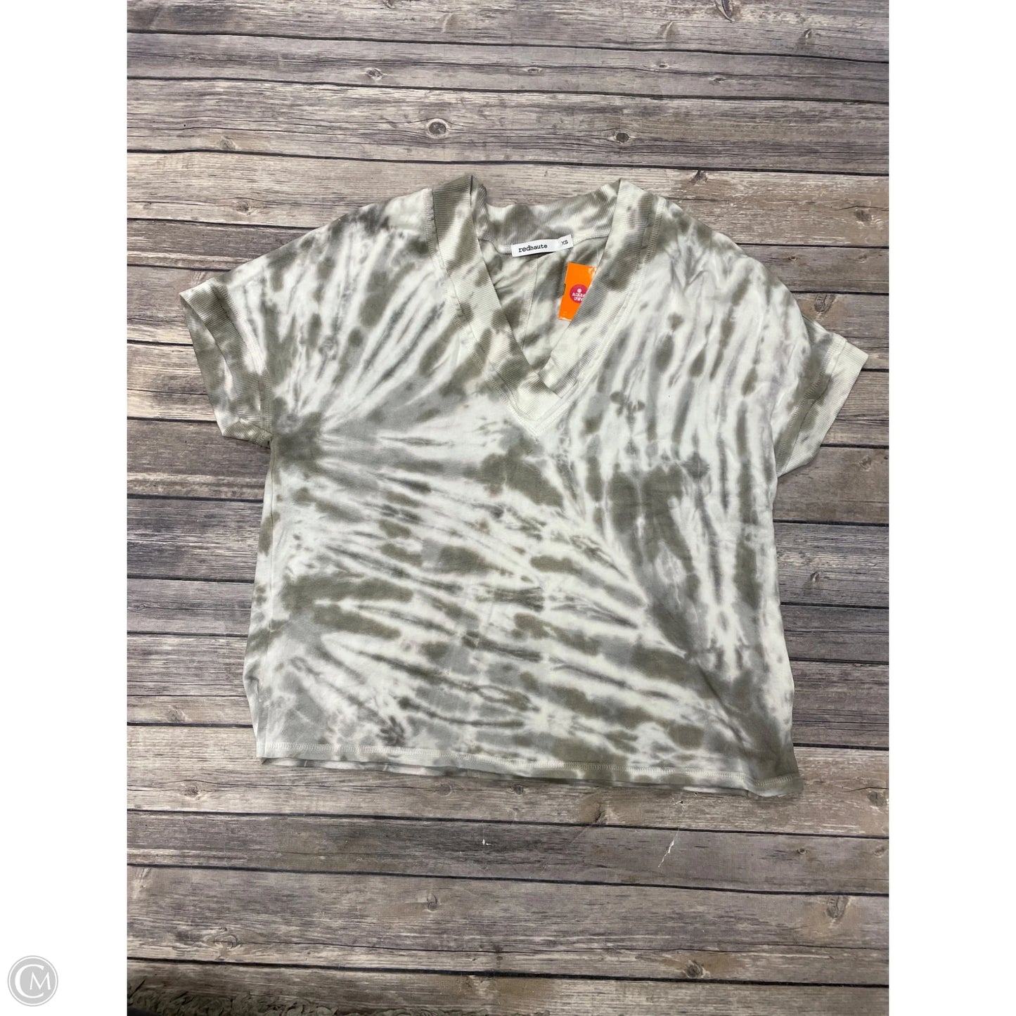 Top Short Sleeve By Red Haute In Tie Dye Print, Size: Xs