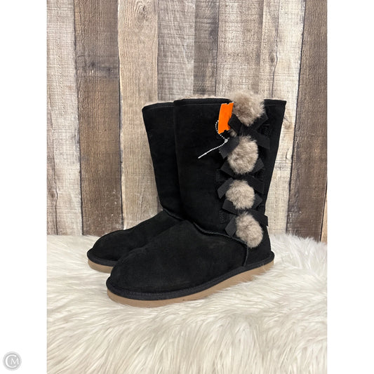 Boots Mid-calf Flats By Koolaburra By Ugg In Black, Size: 8