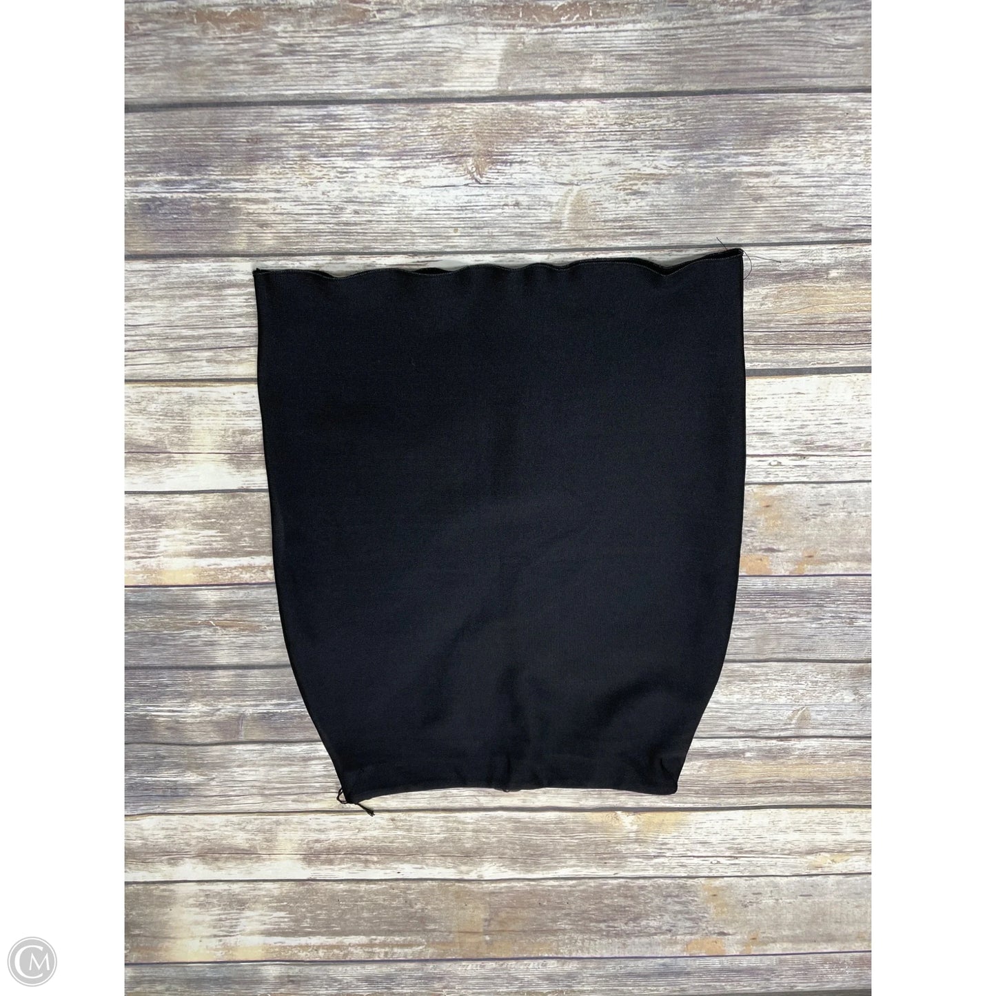 Skirt Midi By Haute Monde In Black, Size: Xl