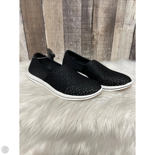Shoes Flats By Clarks In Black, Size: 8