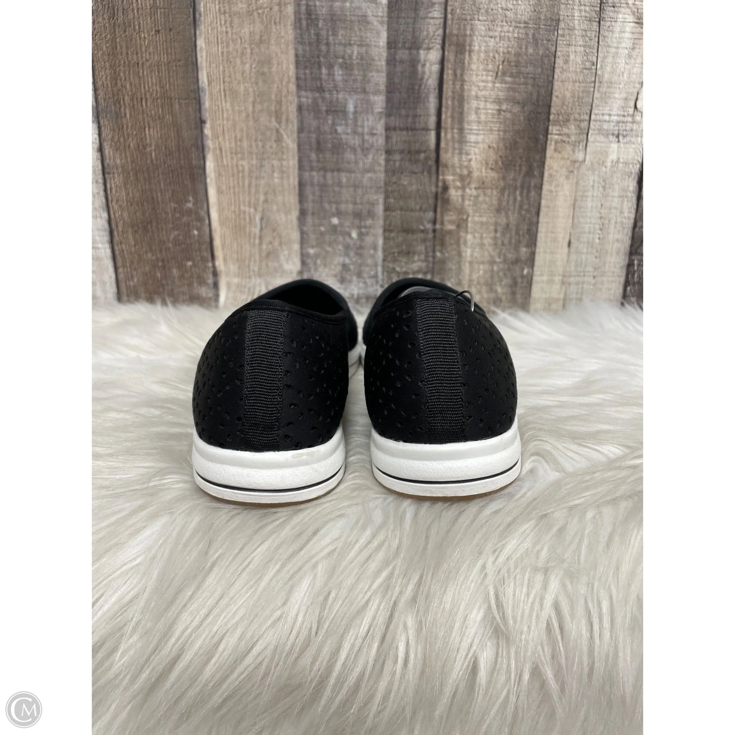 Shoes Flats By Clarks In Black, Size: 8