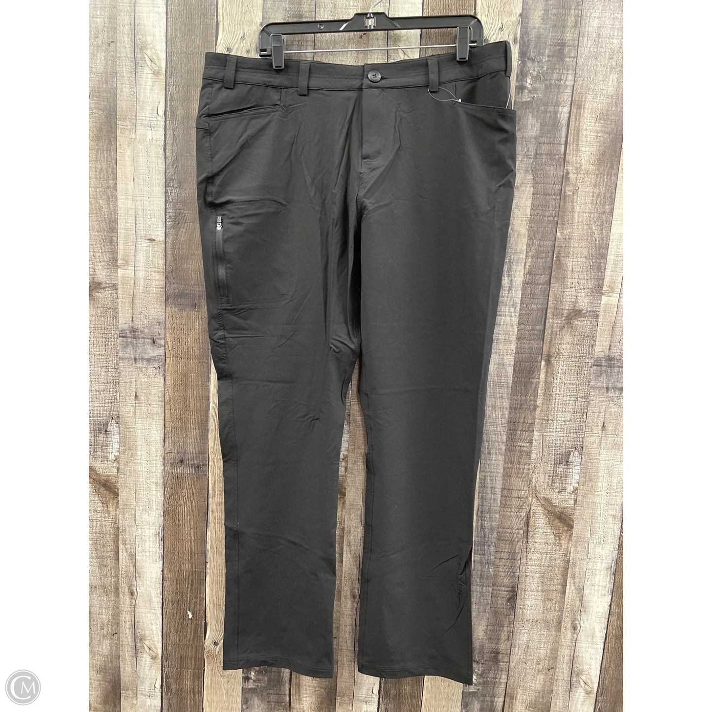 Athletic Pants By Cme In Black, Size: Xl