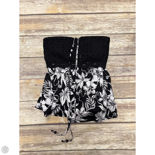 Top Sleeveless By No Boundaries In Black & White, Size: S