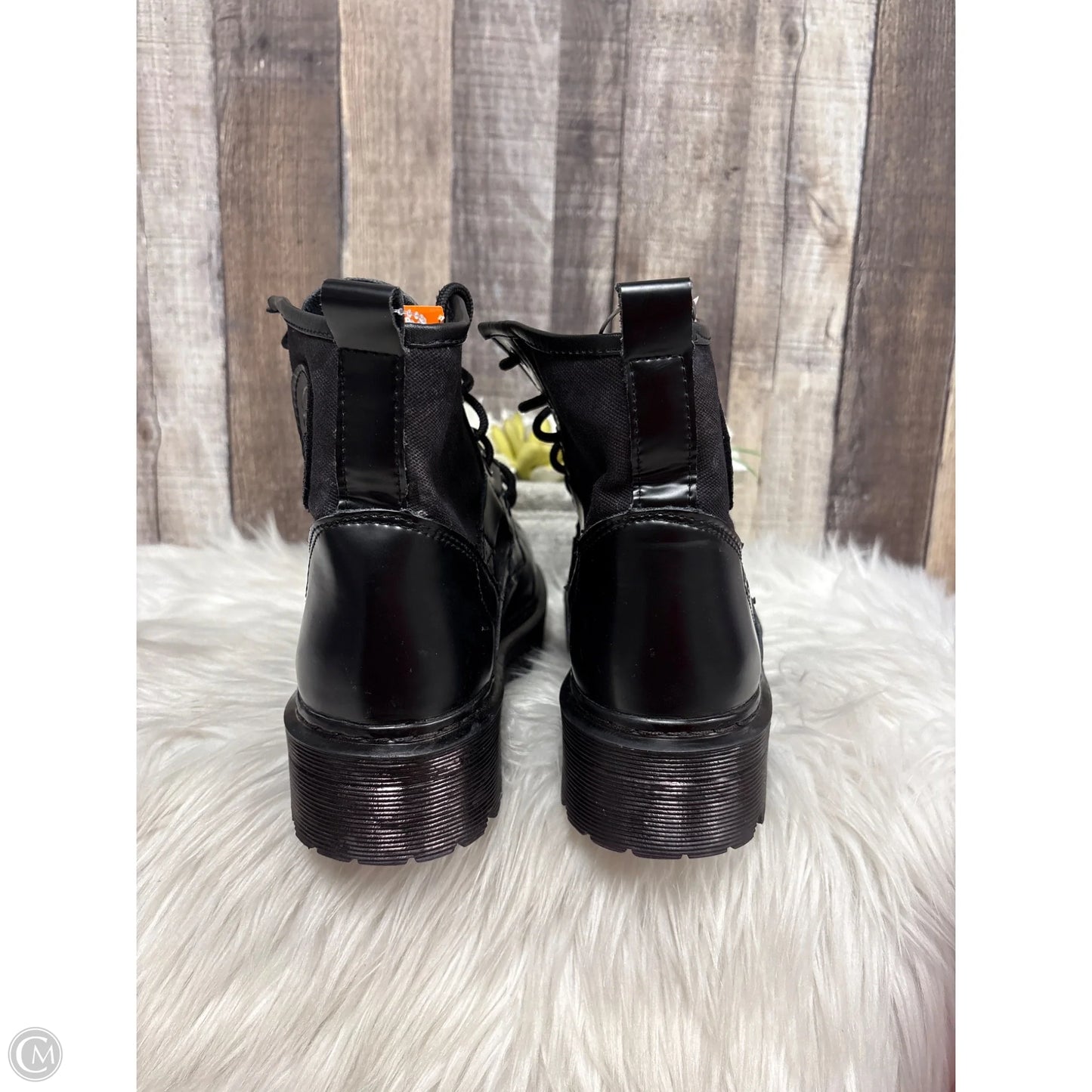 Boots Ankle Heels By Cme In Black, Size: 7