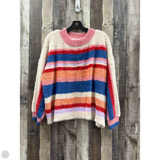 Sweater By Vigoss In Multi-colored, Size: L