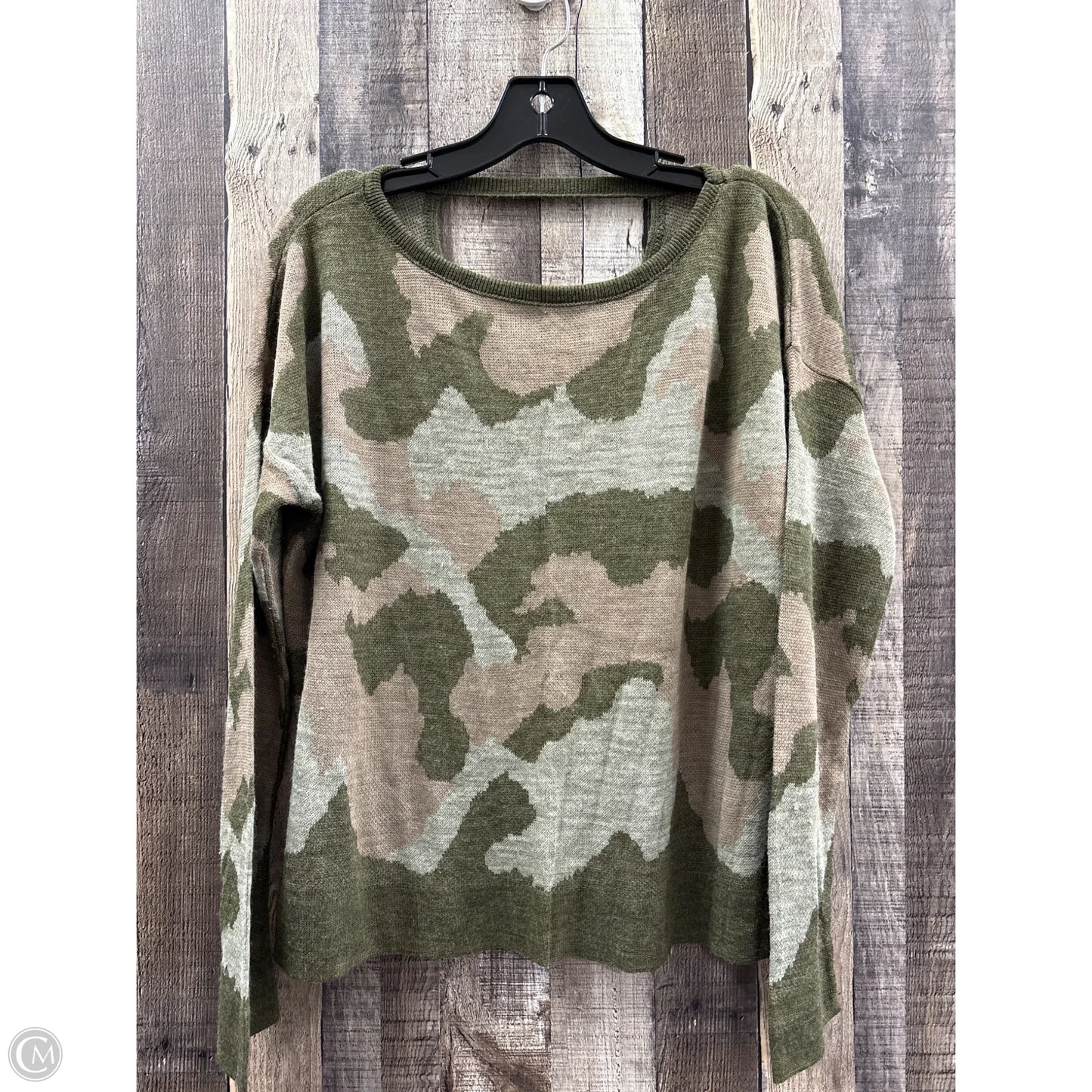 Sweater By New York And Co In Camouflage Print, Size: S