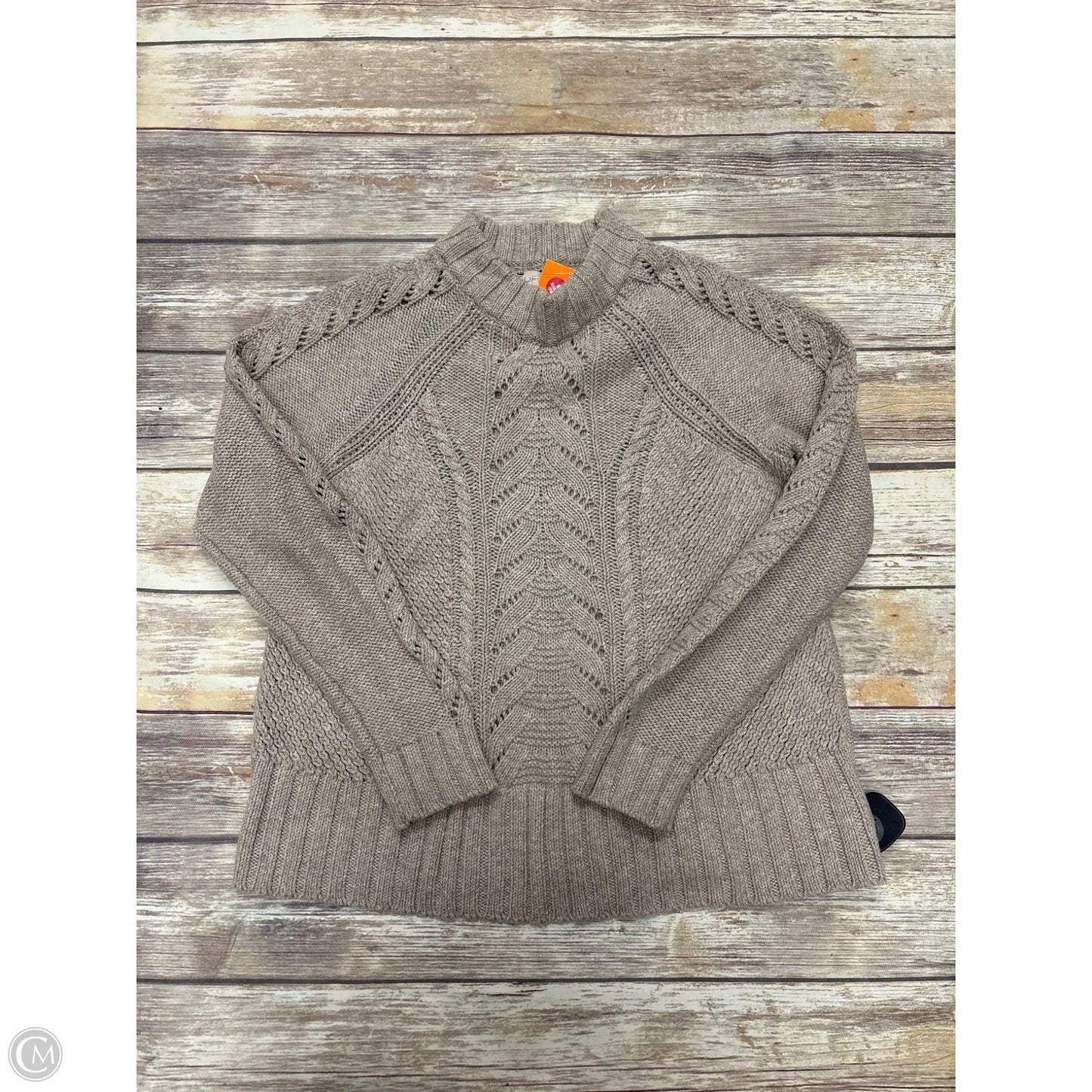 Sweater By Loft In Tan, Size: M