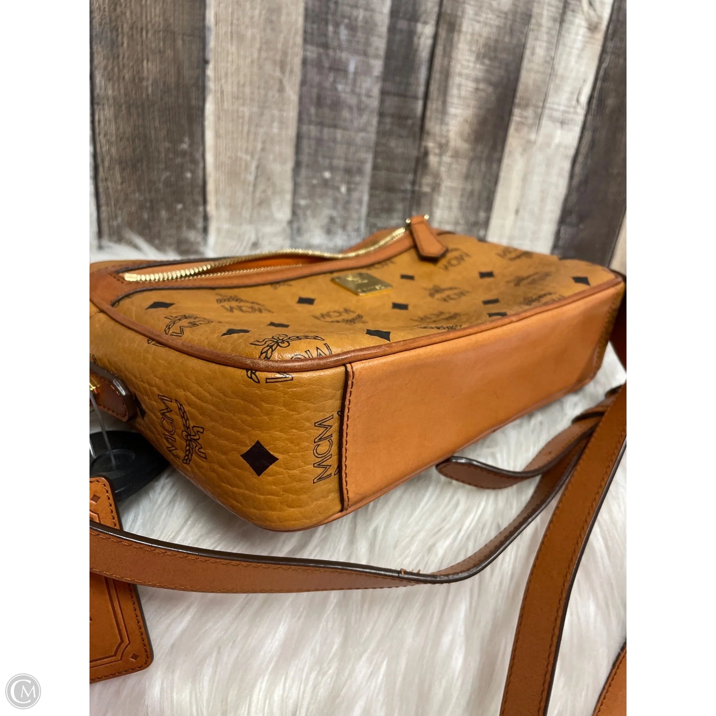 Crossbody Luxury Designer By Mcm, Size: Medium