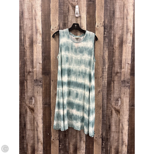 Dress Casual Midi By Style And Co Collection Women In Blue, Size: L