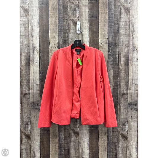 Blazer By Liz Claiborne In Coral, Size: L