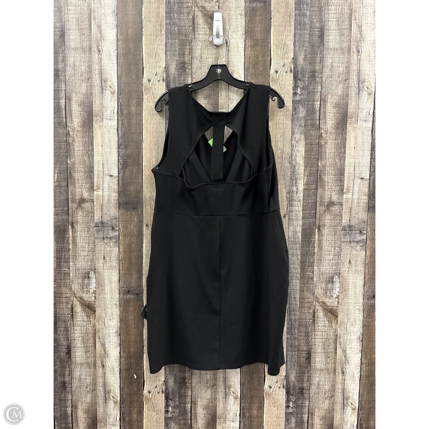 Dress Casual Midi By Forever 21 In Black, Size: 3x