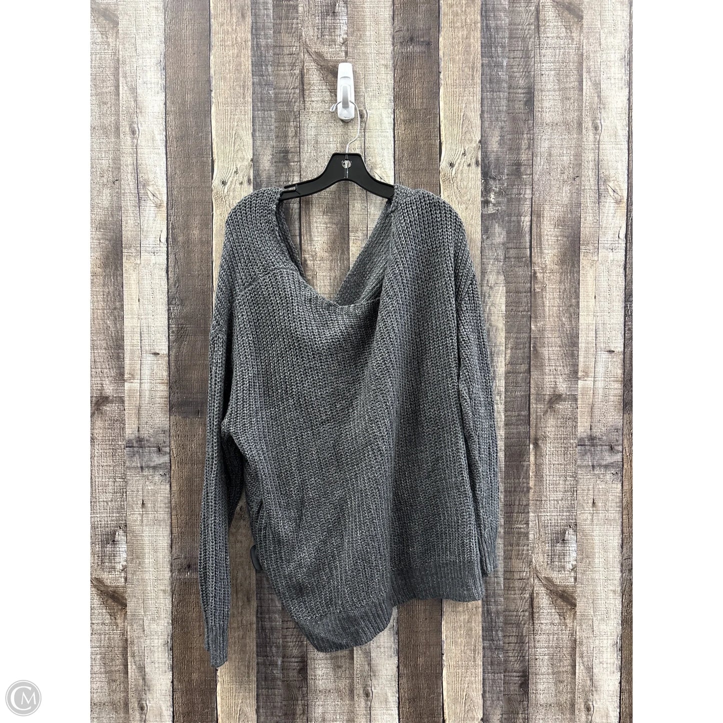 Sweater By Cme In Grey, Size: 3x