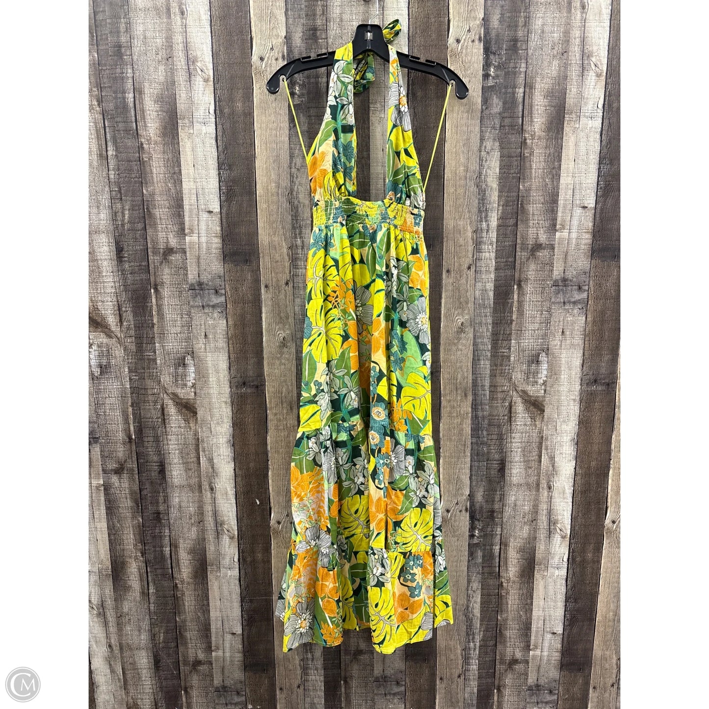 Dress Casual Maxi By Cme In Floral Print, Size: S