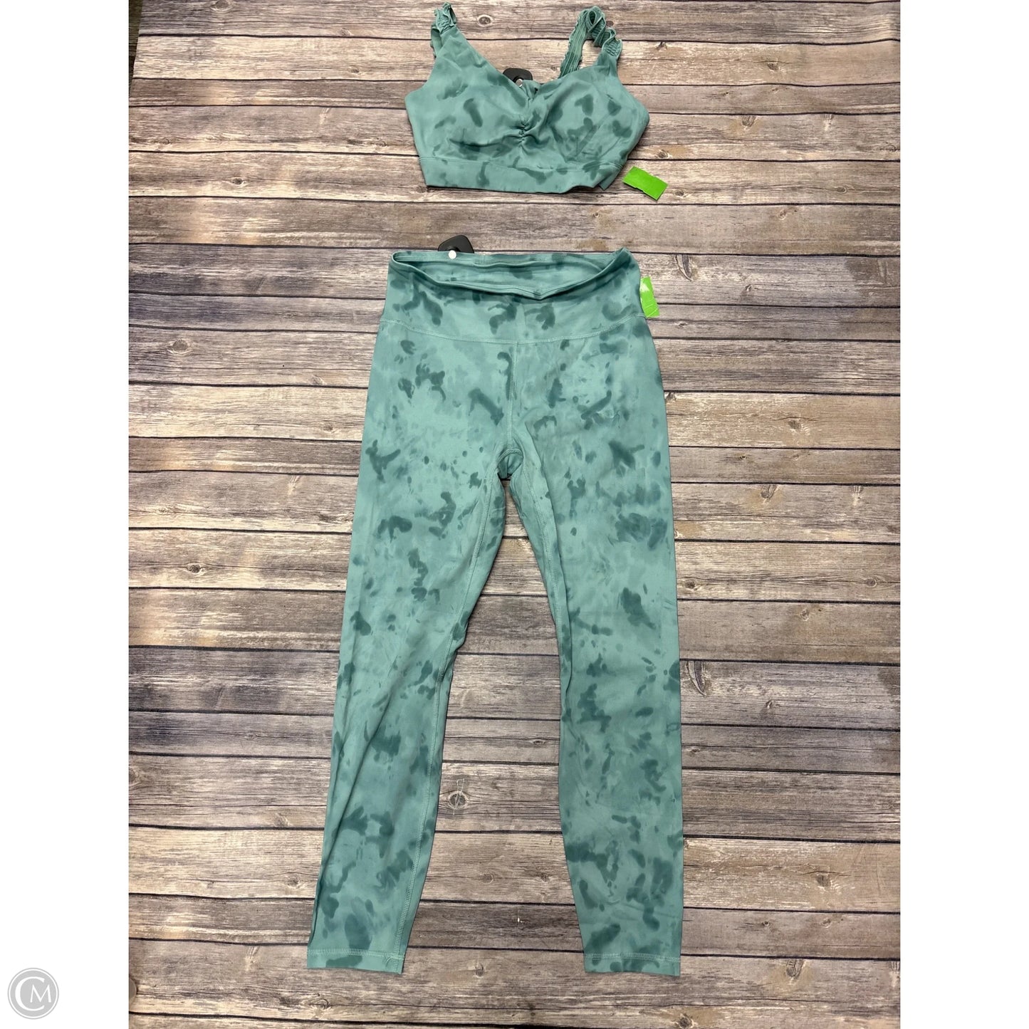 Athletic Pants 2pc By Joy Lab In Green, Size: M