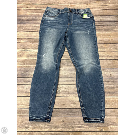 Jeans Straight By Maurices In Blue Denim, Size: L