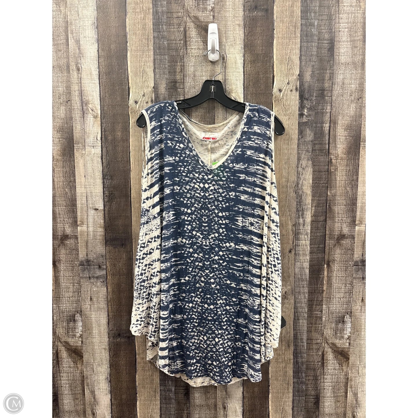 Top Sleeveless By Johnny Was In Tie Dye Print, Size: S