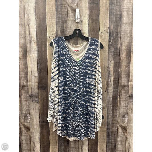 Top Sleeveless By Johnny Was In Tie Dye Print, Size: S