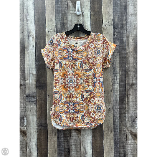 Top Short Sleeve By Cupio In Multi-colored, Size: S