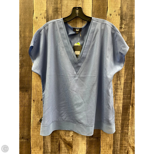 Top Sleeveless By Dkny In Blue, Size: L