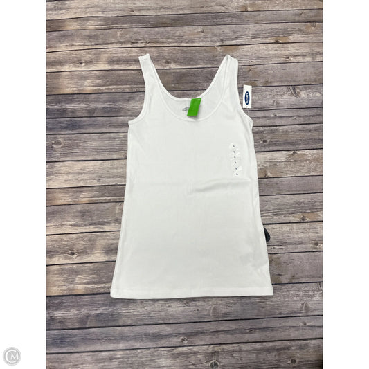 Tank Top By Old Navy In White, Size: L