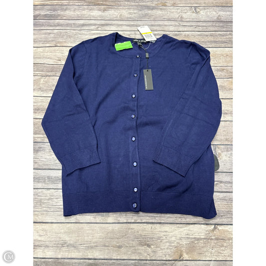 Cardigan By Cable And Gauge In Blue, Size: M