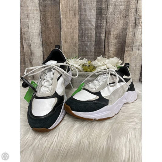 Shoes Athletic By Puma In Black & White, Size: 7.5