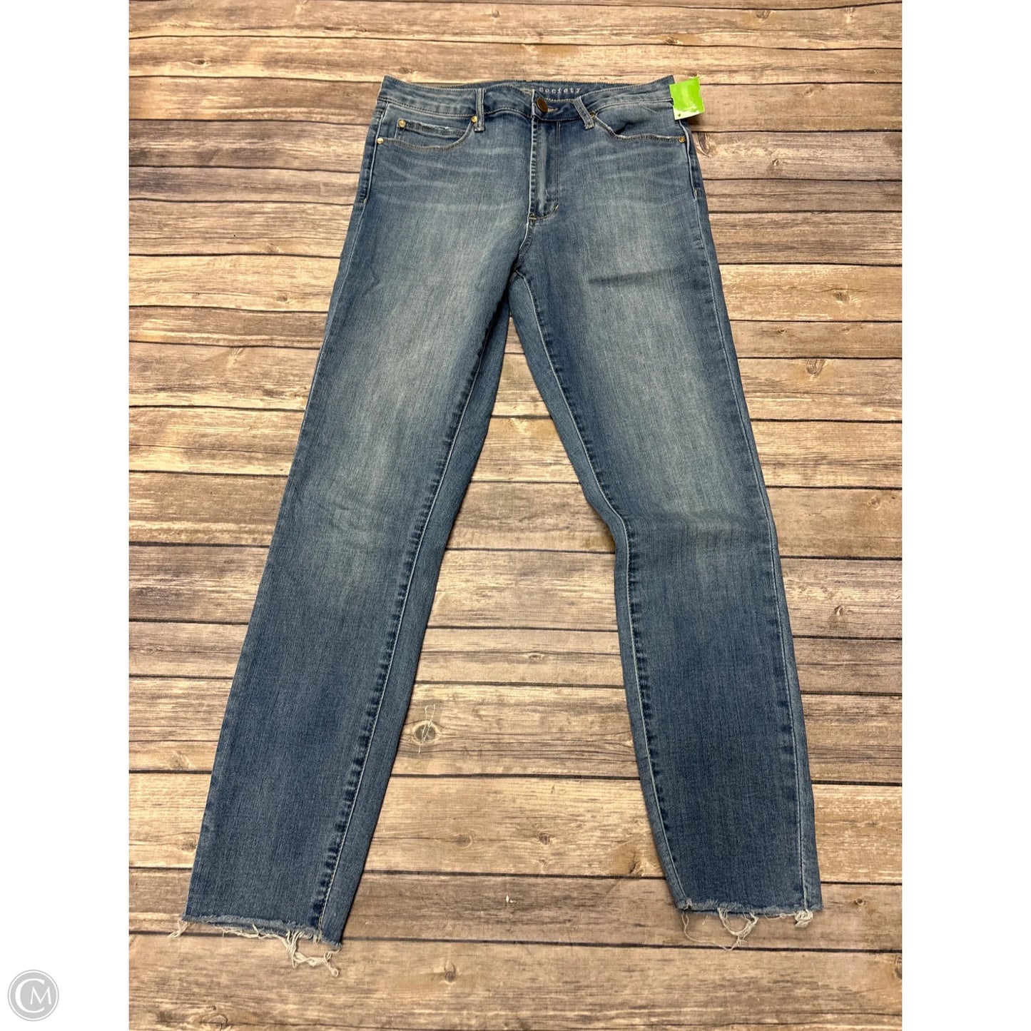 Jeans Straight By Articles Of Society In Blue Denim, Size: 6