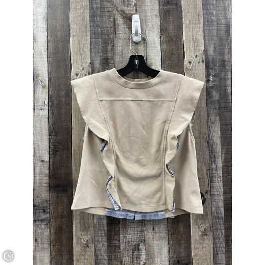 Top Sleeveless By Anthropologie In Multi-colored, Size: M